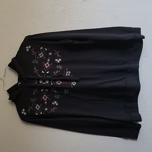 Hooded Knit Sweatshirt